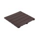 image 5 of Cosmo Garden Patio Cosmopolitan Decking Tiles - Brown | Brown | Pack of 40