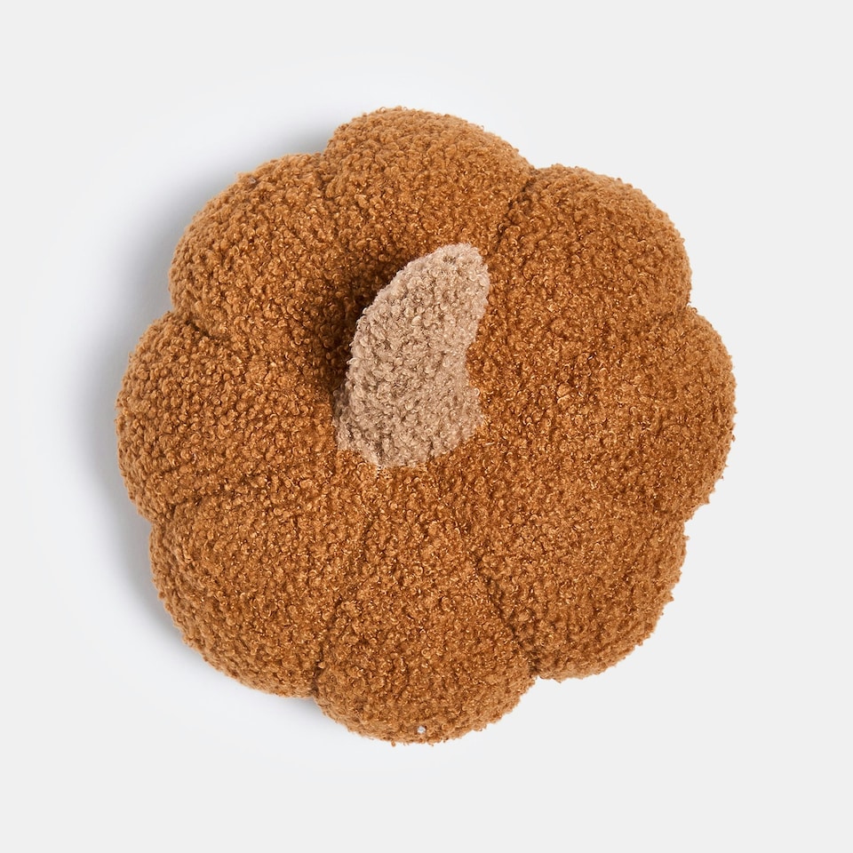 image 1 of OHS Pumpkin Halloween Autumn Fall Decor Soft Boucle Heavy Weighted Home Office Door Stopper