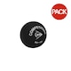 image 1 of Dunlop Competition Squash Balls (Pack of 12) - Black - One Size