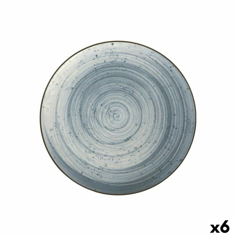 image 1 of Underplate La Mediterránea Swirl Ø 32,5 cm (6 Units) N/A