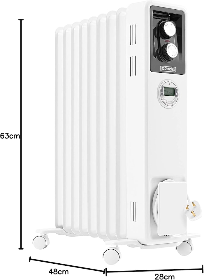 image 1 of Dimplex Oil Free Column Radiator, 2000W Heater