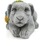 image 3 of Pack of 6 Solar Elephant Garden Ornament | Grey | One Size
