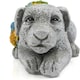 image 3 of Pack of 6 Solar Elephant Garden Ornament Grey | One Size