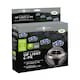 image 3 of 4x Solar Powered Up Ground Light | Chrome | 1