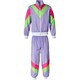 image 7 of Mens Fancy Dress Costume - Retro Tracksuit | Purple | purple | L | 1