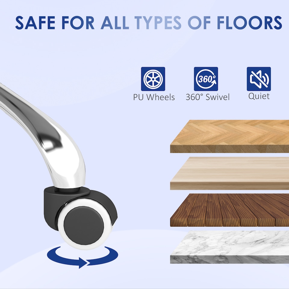 image 1 of Vinsetto Mesh Office Chair, Ergonomic Computer Desk Chair with Adjustable Headrest, Lumbar Back Support, Armrest, Adjustable Height, Swivel Wheels, Grey