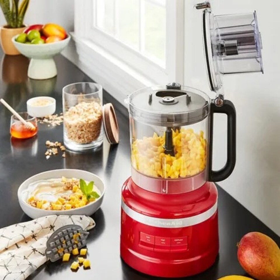 image 1 of KitchenAid 3.1L Empire Red Food Processor