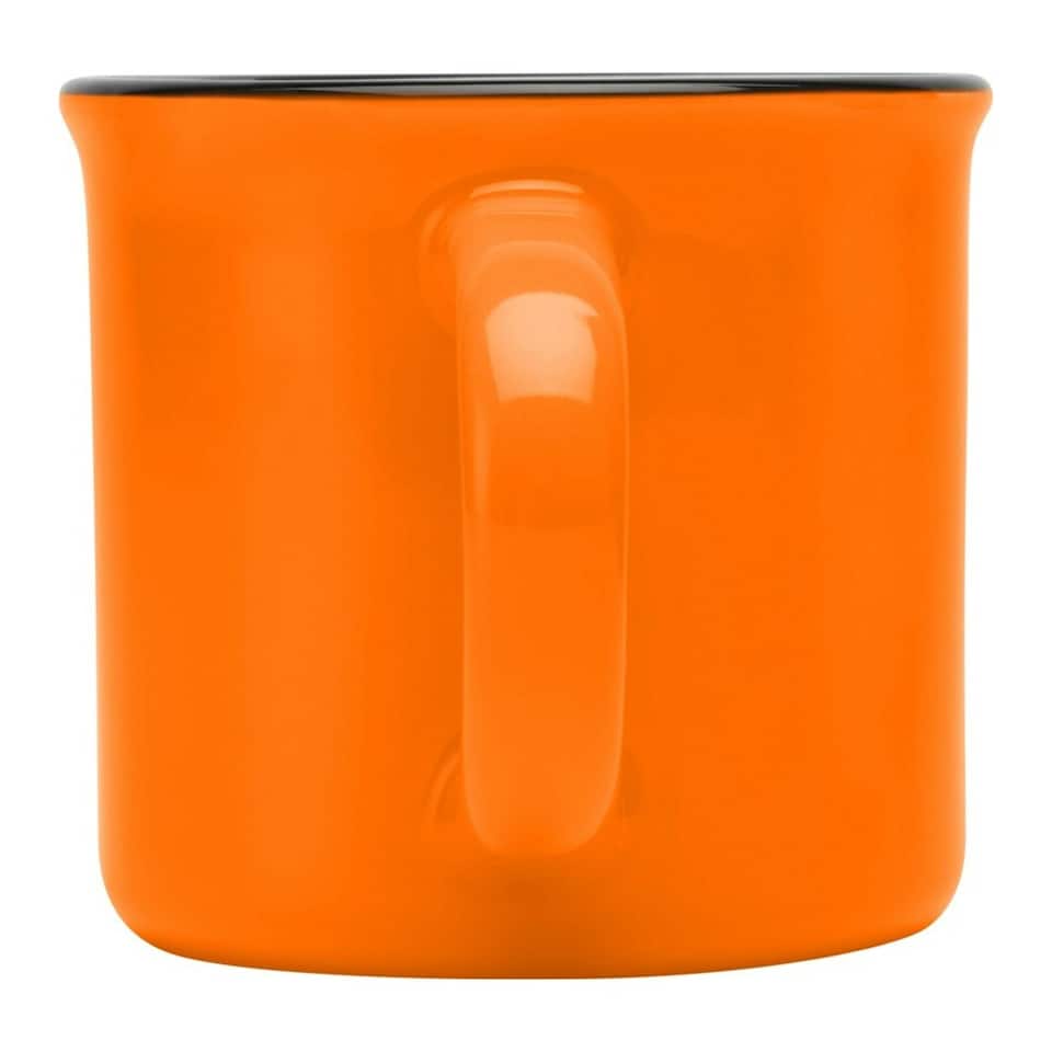 image 1 of Bari Ceramic 240ml Mug - Orange - One Size