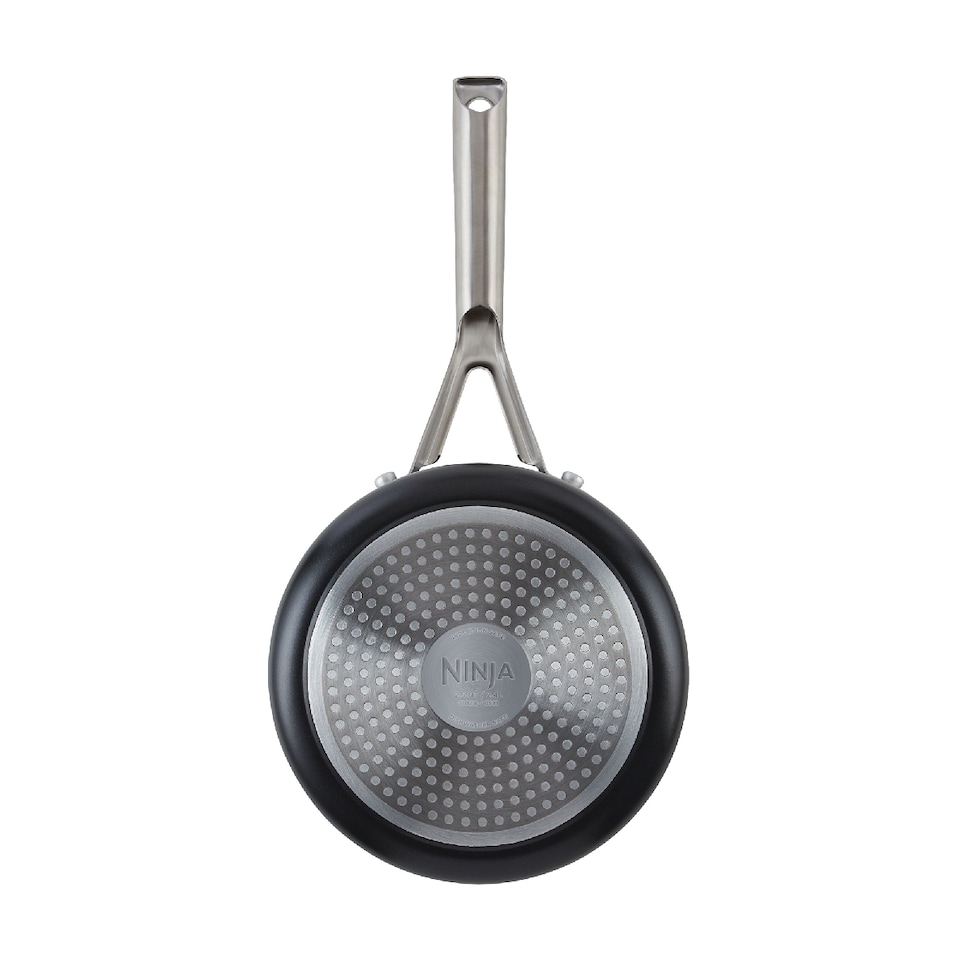 image 1 of Ninja ZEROSTICK Essentials 18cm Saucepan with Lid C10218UK | Black | Black | 1