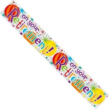 Apac On Your Retirement Banner - Multicoloured - One Size