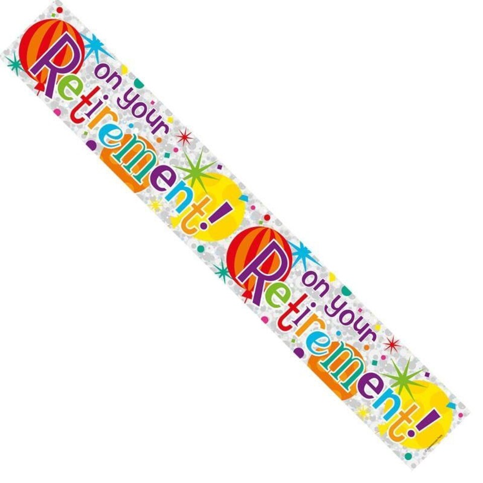 Apac On Your Retirement Banner - Multicoloured - One Size