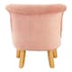 image 5 of Premier Kids Chair, Comfortable Seating Indoor Chair, Easy to Clean Bedroom Chair, Adjustable Velvet Chair
