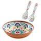 image 1 of Rio Medallion Salad Bowl & Servers Set