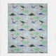 image 1 of OHS 3kg Weighted Blanket Kids Dino Sensory Sleep Therapy Anxiety Teddy Fleece, 110x150cm - Grey