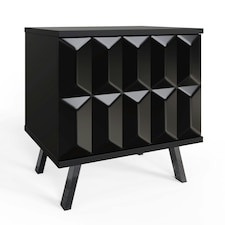 Frank Olsen Elevate Lamp/ Side Table Black | Black