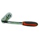 image 3 of 1/4" Drive 360 Degree Rotating Locking Head Ratchet Quick Release 72 Teeth