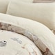 image 3 of Catherine Lansfield Winter Friends Sherpa Duvet Cover Set Natural Cream | Natural | Single