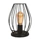 image 1 of Straits Bird Cage Frame Table Lamp | Black