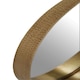 image 4 of Interiors by Premier Small Gold Finish Wall Mirror Gold