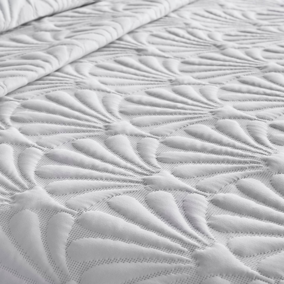 image 1 of Serene Cavali Duvet Cover Set White