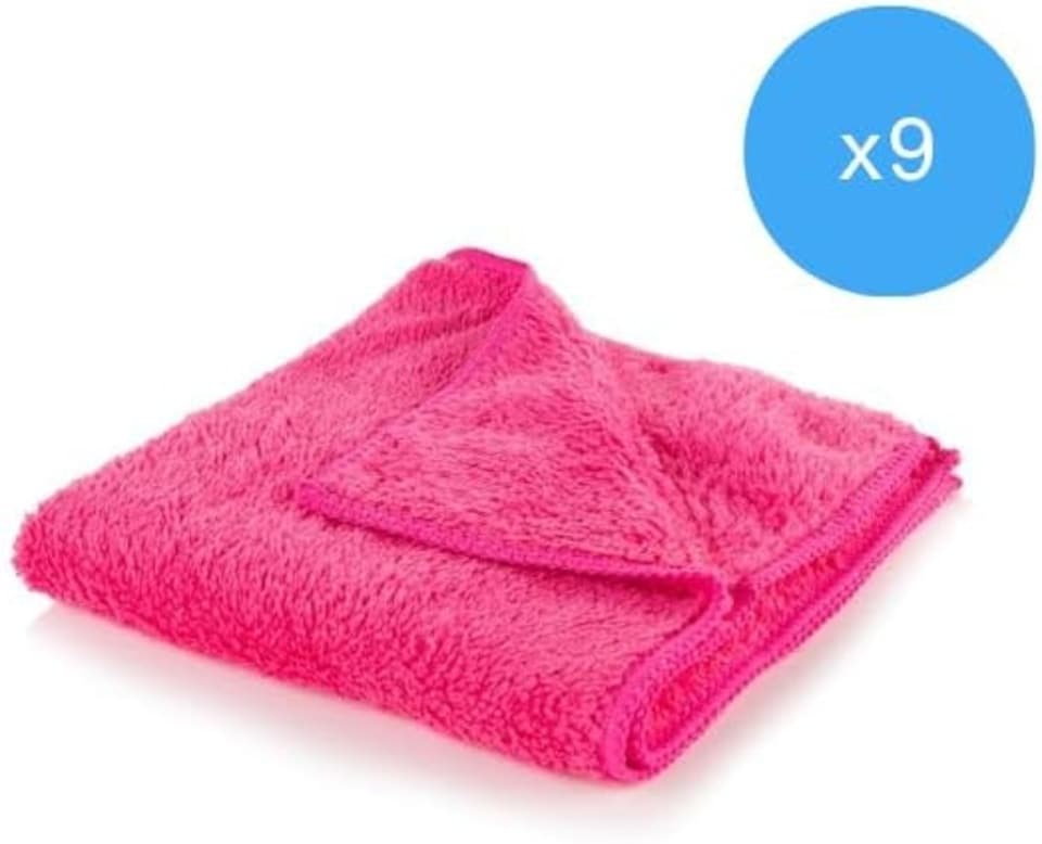 image 1 of Minky Microfibre Hi-Tech Duster Cloth - Pack of 9