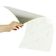 image 4 of Living and Home 10 Pcs Peel and Stick Marble Wall Tile | White