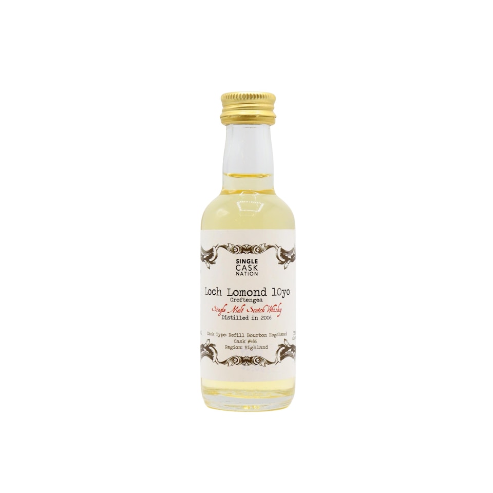 Loch Lomond - Croftengea - Single Cask Nation - Single Cask No. 486 2006 10 year old Whisky