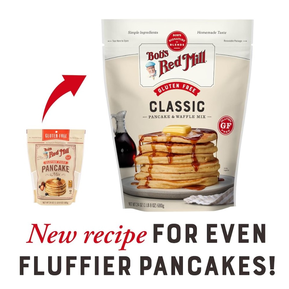 image 1 of Bob's Red Mill Gluten Free Pancake Mix 680g | White