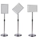 image 2 of A2 Mobile Aluminum Alloy Poster Stand - Adjustable Height Display