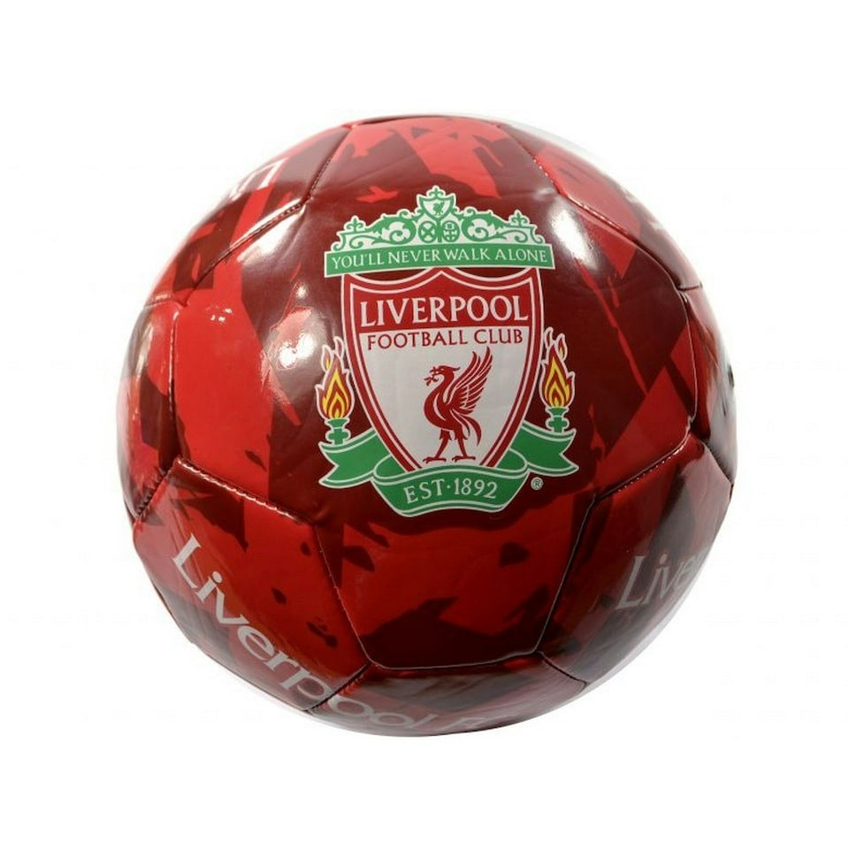 image 1 of Liverpool FC Graffiti Football - Red/White/Green - 5