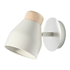 Contemporary Scandinavian Designed Wall Light Fitting in Pastel Muted Dove Grey | Grey