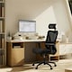 image 2 of Yaheetech  High Back Mesh Office Desk Chair | Black