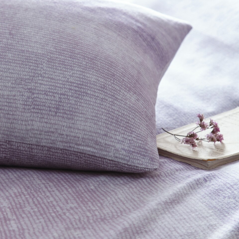 image 1 of Appletree Anson Stripe Duvet Cover Set Mauve