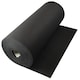image 1 of 50 Metres Exhibition Quality Ribbed Heavy Duty Black Carpet Runner 1 Metre Wide