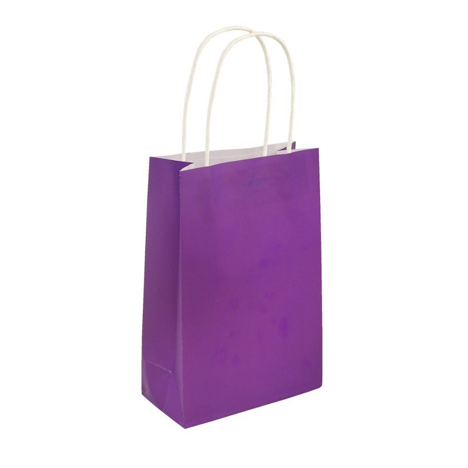 image 1 of Purple Bag with Handle