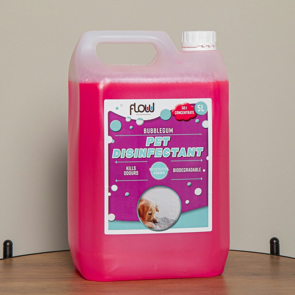 image 1 of 5 Litre Bubblegum Scented Pet Disinfectant Cleaner
