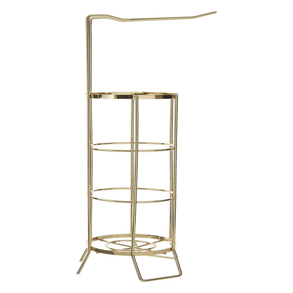 image 1 of Linnea Gold Toilet Roll Holder
