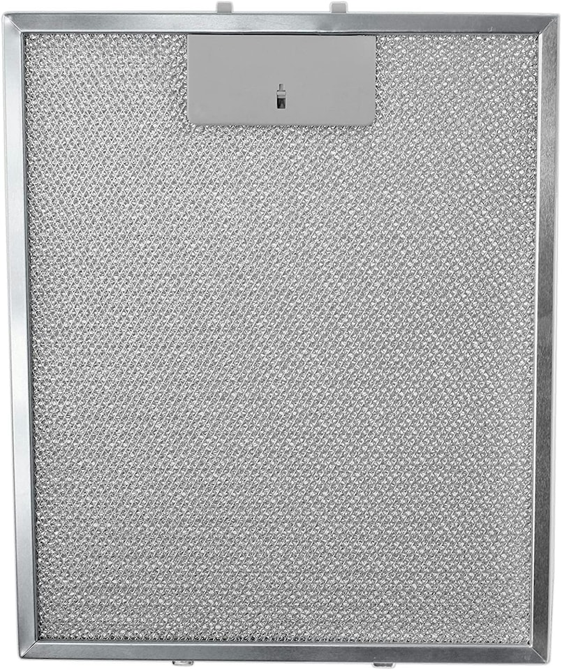 image 1 of SPARES2GO Cooker Hood Metal Mesh Grease Filter Extractor Vent (300 x 250mm, Pack of 2)