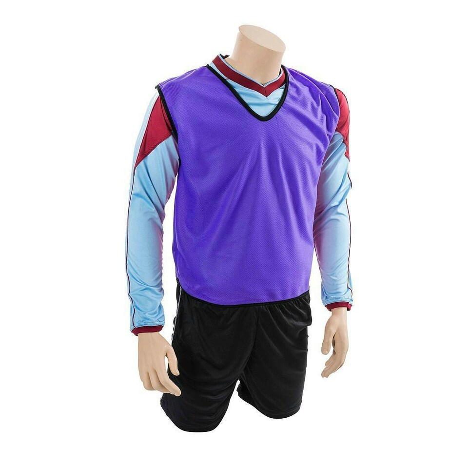 image 1 of Precision Unisex Adult Mesh Training Bib - Purple - One Size
