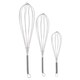 image 1 of Ashley 3pc Steel Balloon Whisk Set - 3 Sizes