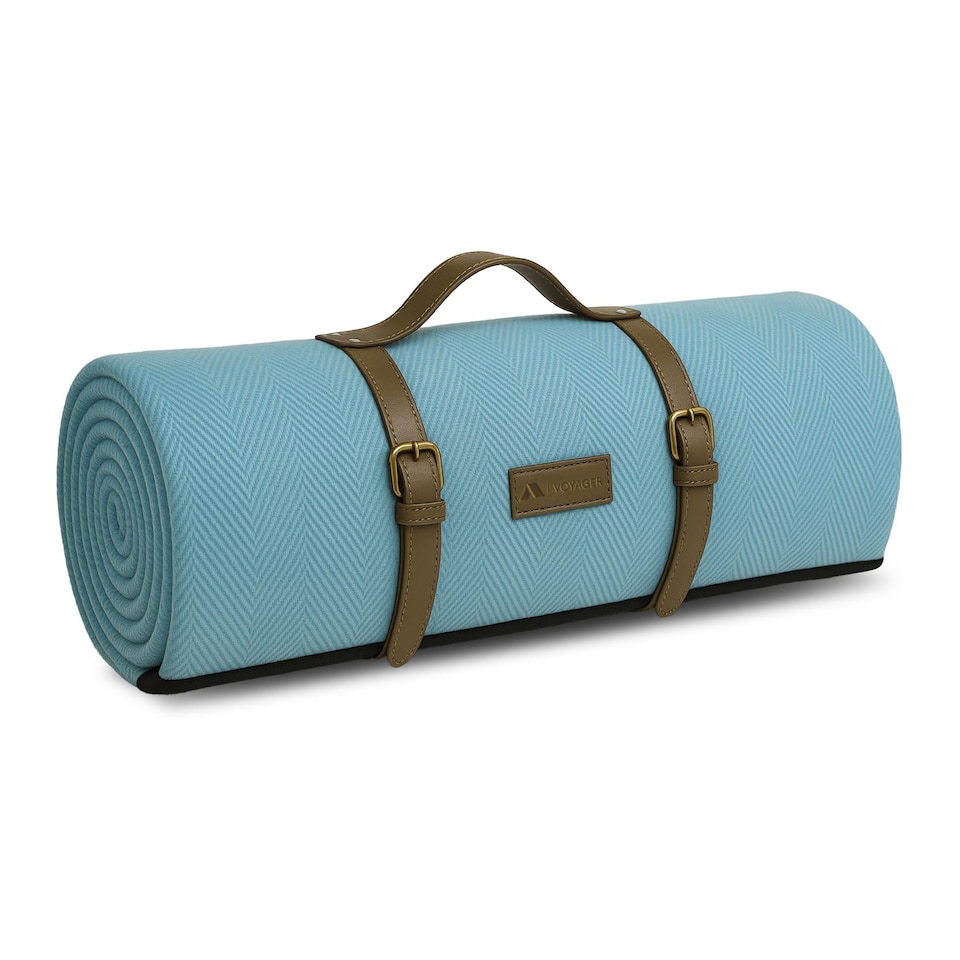 image 1 of Voyager Extra Large Picnic Blanket with Waterproof Backing and Carry Handle