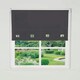 image 8 of 90cm Black Square Eyelet Edge Roller Blind