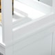 image 9 of kleankin Bathroom Tall Storage Cabinet Organizer Tower w/ Door Shelves White