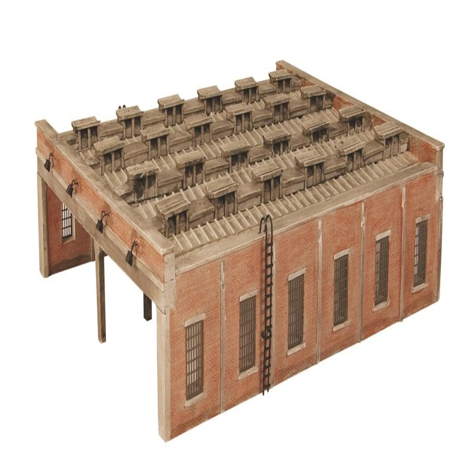 Graham Farish Scenecraft Four Road Engine Shed (Pre-Built)