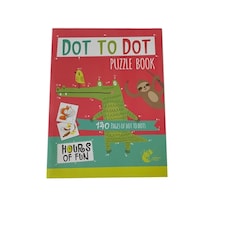 140 Pages Dot to Dot Puzzle Book by Chiltern Stationery