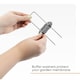 image 5 of 50 Weed Membrane Pegs with Tool