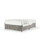 image 1 of Neptune Spring Silver Chenille Divan Set Small Double