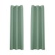 image 6 of Duck Egg Eyelet Curtains - Thermal Blackout Curtains - 46" x 63" Drop - 2 Panel