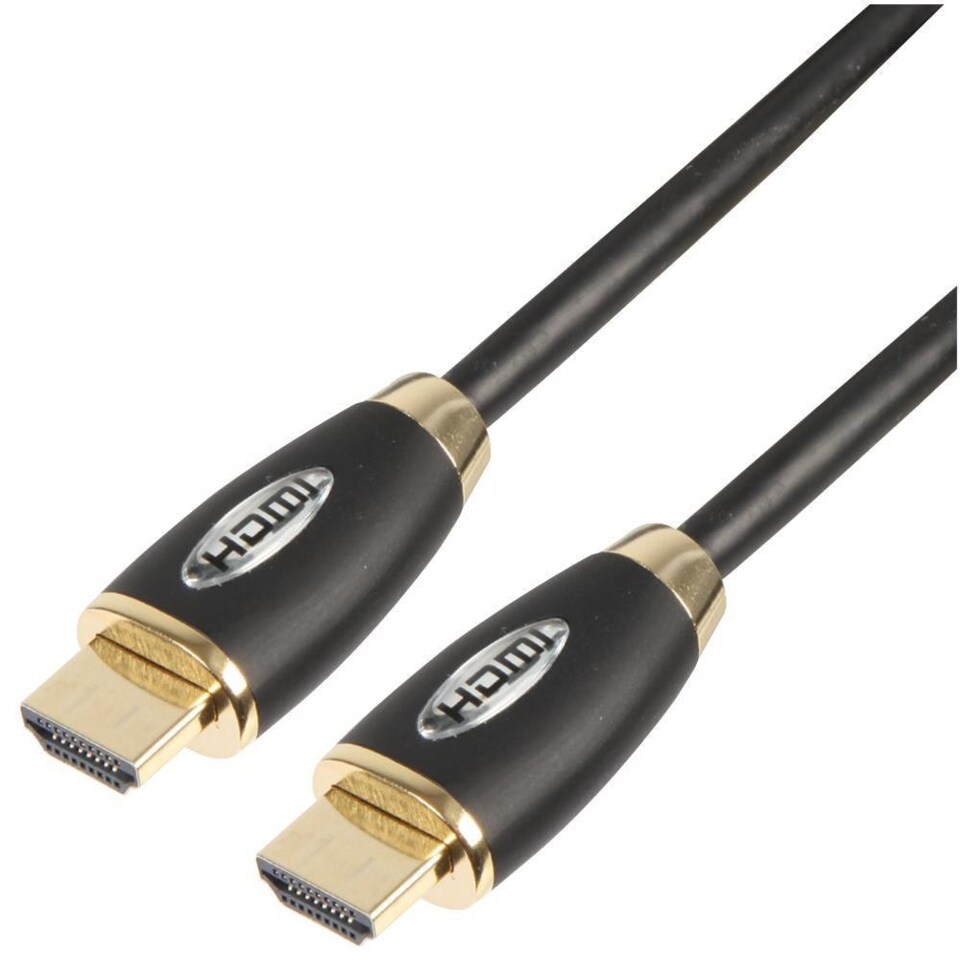 PRO SIGNAL Premium High Speed HDMI Lead Male to Male, Gold Contacts, 3m Black
