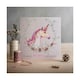 image 2 of Deckled Edge Christmas Card - Its The Most Magical Time Of The Year - Unicorn (Silver) - One Size